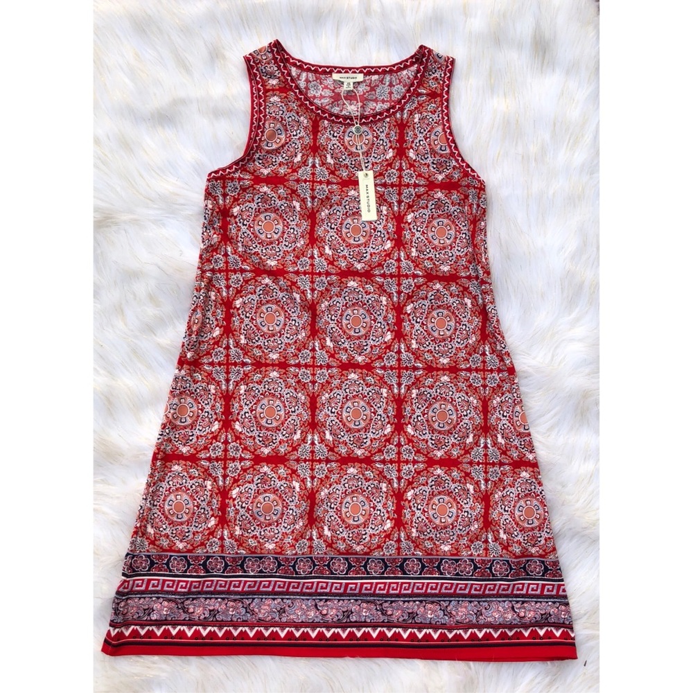 Max Studio Sleeveless Shift Dress Size XS